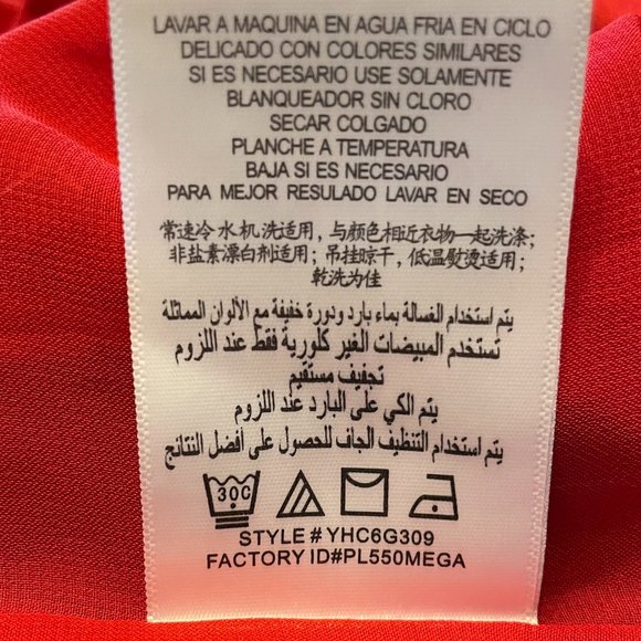 BCBGeneration Red Tank Dress with Pockets - Picture 6 of 6